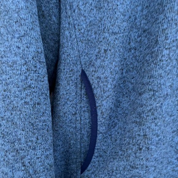 L.L.Bean Women's Plus 2XL Blue Fleece Pullover Sweater  Cozy Warm - Picture 6 of 9